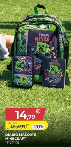 Toys Center Diario mascots minecraft offerta