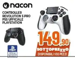 Expert Nacon controller revolution 5 pro PS5 ufficiale Playstation offerta