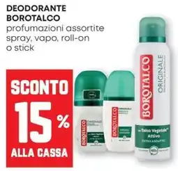 Pam Deodorante Borotalco offerta