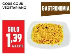 Panorama Cous Cous Vegetariano offerta