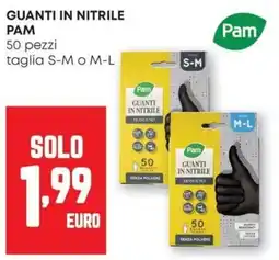 Pam Guanti in nitrile Pam offerta