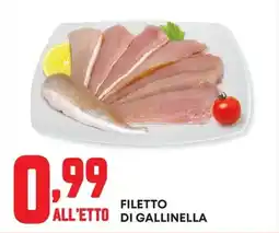 Panorama FILETTO DI GALLINELLA offerta