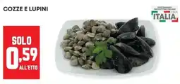 Panorama Cozze e lupini offerta