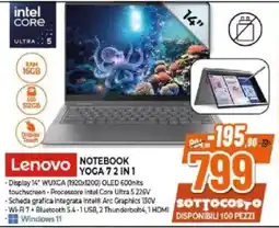 Expert Lenovo NOTEBOOK YOGA 7 2 IN 1 offerta