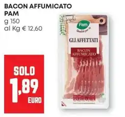 Pam Bacon Affumicato Pam offerta