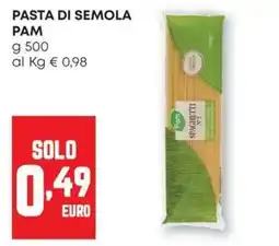 Pam Pasta di semola Pam offerta