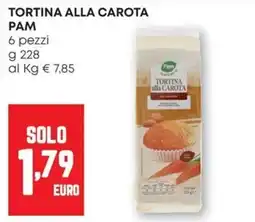 Pam Tortina alla carota Pam offerta