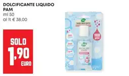 Panorama Dolcificante liquido Pam offerta