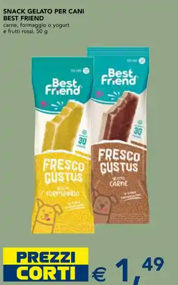 Esselunga Best Friend Snack Gelato per Cani offerta