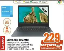 Expert Lenovo NOTEBOOK IDEAPAD 3 offerta