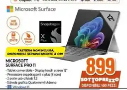 Expert Microsoft Surface Pro 11 offerta
