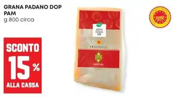 Panorama Grana Padano DOP Pam offerta