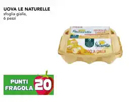 Esselunga Uova Le Naturelle sfoglia gialla offerta