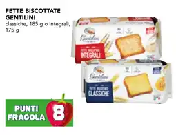 Esselunga FETTE BISCOTTATE GENTILINI offerta