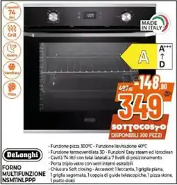 Expert Forno Multifunzione DeLonghi offerta