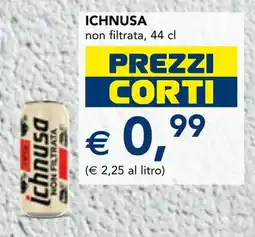Esselunga Ichnusa non filtrata offerta