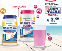 Esselunga Equilibra zero magnesio+ donna offerta