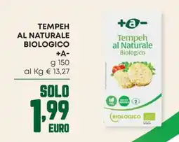 Panorama Tempeh al Naturale +A- offerta