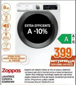 Expert Zoppas LAVATRICE EXPERTA EZW8GWH offerta