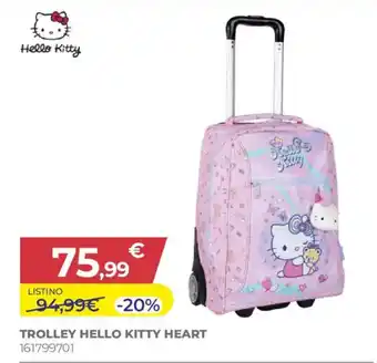 Trolley Hello Kitty Heart