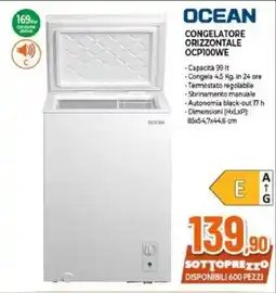 Expert OCEAN CONGELATORE ORIZZONTALE offerta