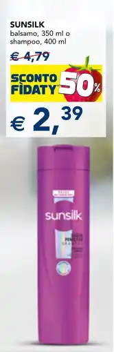 Esselunga Sunsilk balsamo o shampoo offerta