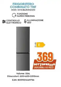 Expert FRIGORIFERO COMBINATO TNF offerta