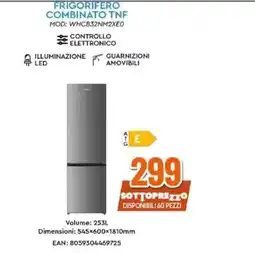 Expert FRIGORIFERO COMBINATO TNF offerta