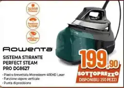 Expert Rowenta SISTEMA STIRANTE PERFECT STEAM PRO DG8627 offerta