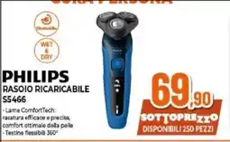 Expert PHILIPS RASOIO RICARICABILE S5466 offerta
