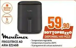 Expert Moulinex FRIGGITRICE AD ARIA EZ245B offerta
