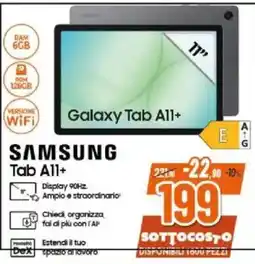 Expert SAMSUNG Tab A11+ offerta