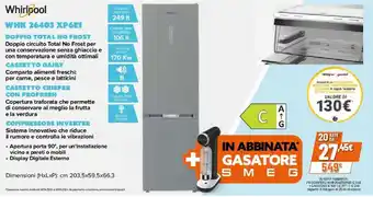 WHIRLPOOL WHK 26403 XP6E1