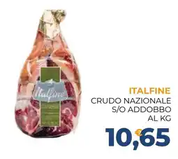 Moderna ITALFINE CRUDO NAZIONALE offerta