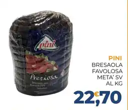 Moderna PINI Bresaola Favolosa Meta' SV offerta