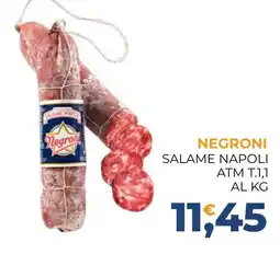 Moderna Negroni Salame Napoli offerta