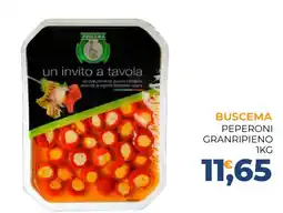 Moderna BUSCEMA PEPERONI GRANRIPieno offerta