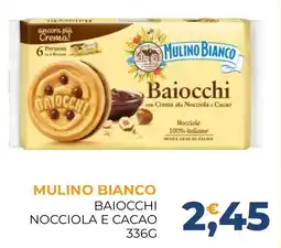 Moderna MULINO BIANCO BAIOCCHI NOCCIOLE E CACAO offerta