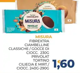 Moderna MISURA TORTINE CIOCCOLATO offerta