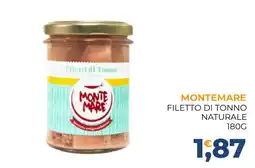 Moderna Montemare Filetto di Tonno Naturale offerta