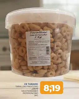 Moderna CE TARADD TARALLINI FINOCCHIO PEPE MEDITERRANEO PEPERONCINO offerta