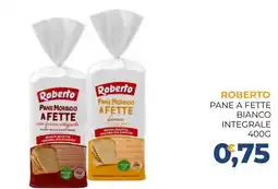 Moderna Roberto Pane a fette Bianco Integrale offerta