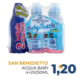 Moderna San Benedetto Acqua Baby offerta