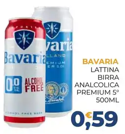 Moderna Bavaria Lattina Birra Analcolica Premium offerta