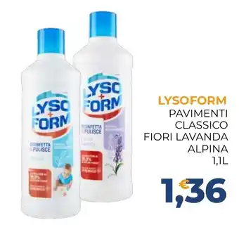 Moderna LYSOFORM PAVIMENTI CLASSICO FIORI LAVANDA ALPINA offerta