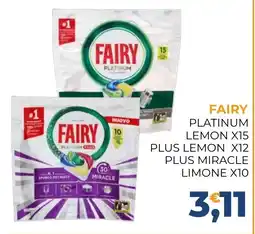Moderna FAIRY PLATINUM PLUS MIRACLE offerta