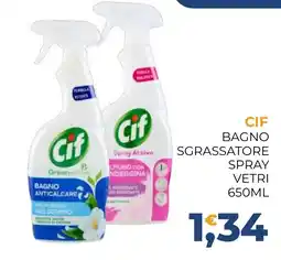 Moderna Cif Bagno Sgrassatore Spray Vetri offerta