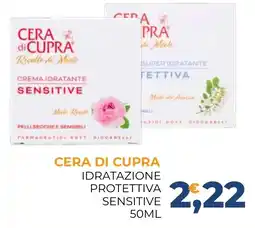 Moderna CERA DI CUPRA CREMA IDRATANTE SENSITIVE offerta