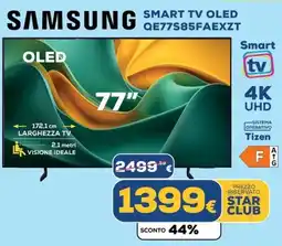 Euronics SAMSUNG SMART TV OLED QE77S85FAEXZT offerta