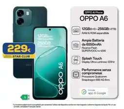 Euronics OPPO A6 offerta